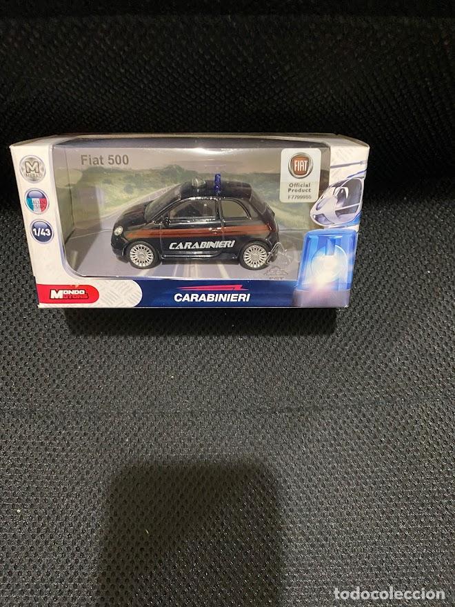Voitures &agrave; l'&eacute;chelle: mondo motors 1/43 - fiat 500 versione nuova carabinieri - MONDO MOTORS