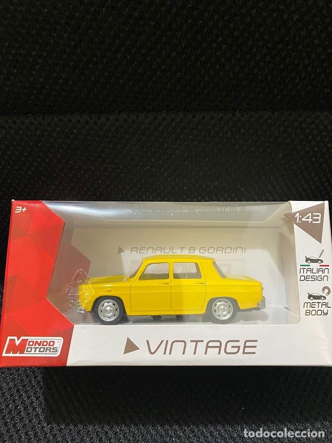 Voitures &agrave; l'&eacute;chelle: mondo motors 1/43 - renault 8 gordini gialla - MONDO MOTORS