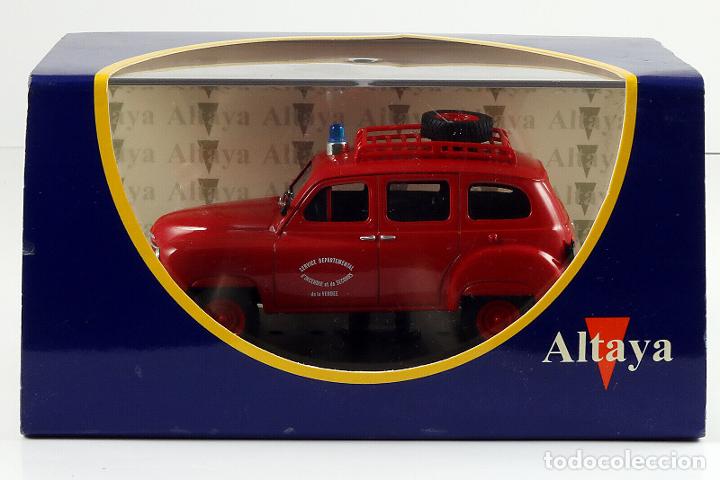 Auto in scala: renault colorale 4x4 pompiers Altaya rossa 1/43 - Altaya