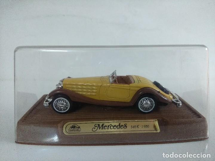 Coches a escala: MERCEDES 540 K DE GUISVAL EN METAL.