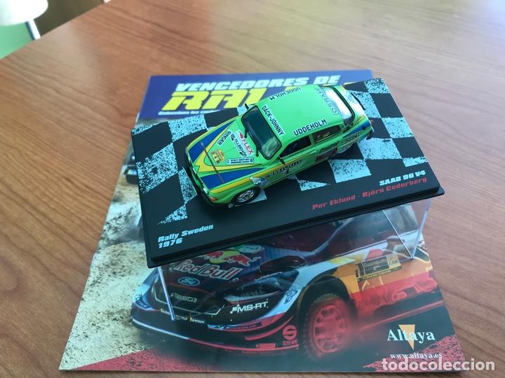 Model Cars: RSAAB 96 V4 PER EKLUND-BJORN CEDERBERG RALLY SWEDEN 1:43 ALTAYA + FASCICULO Cristinomodels