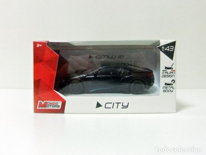 Voitures &agrave; l'&eacute;chelle: BMW I8 - MONDO MOTORS CITY RASTAR - ESCALA 1:43 COUP&Eacute; H&Iacute;BRIDO ENCHUFABLE EL&Eacute;CTRICO COCHE NEGRO CAR