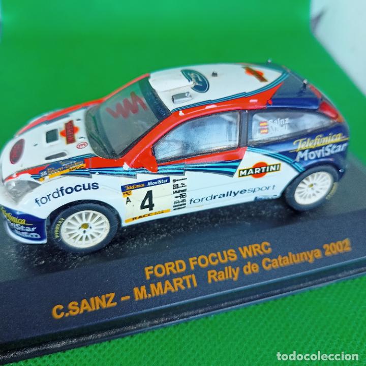 Model Cars: COCHE FORD FOCUS CARLOS SAINZ MARTI RALLY CATALUNYA 2002 CAR 1/43 1:43