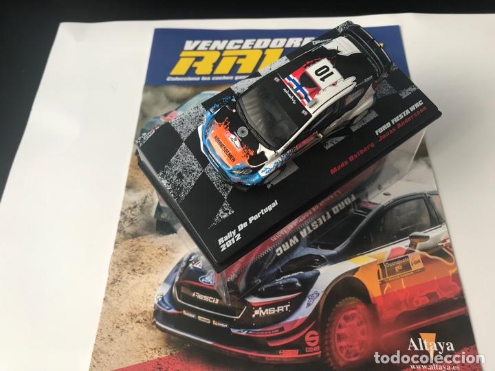 Model Cars: FORD FIESTA WRC RALLY DE PORTUGAL 2012 MADS OSTERG-JONAS ANDERSSON 1:43 ALTAYA + FASCICULO