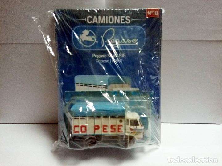 Voitures &agrave; l'&eacute;chelle: CAMI&Oacute;N PEGASO SAVA 515 COPESE 1986 - SALVAT 1:43 TRANSPORTES PEDRO MORAN VILLACALABUEY LE&Oacute;N PIENSOS