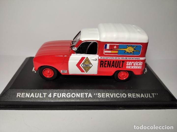 Carros em escala: RENAULT 4 F FURGONETA ASISTENCIA 5 6 7 12 DE IXO ALTAYA SALVAT,1,43