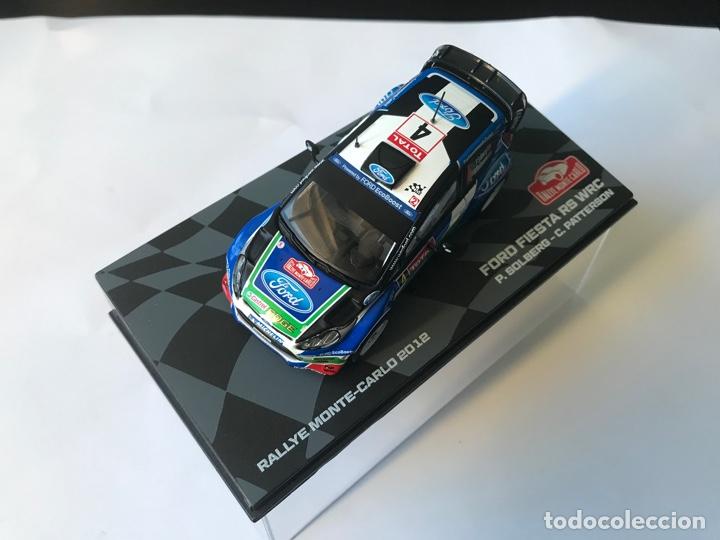 Auto in scala: FORD FIESTA RS WRC RALLY MONTE CARLO 2012 P.SOLBERG-C.PATTERSON 1:43 ALTAYA Cristinomodels