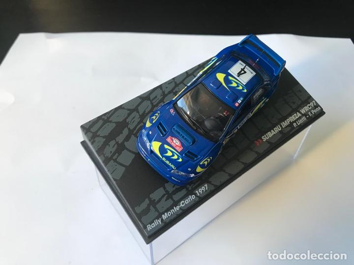Auto in scala: SUBARU IMPREZA WRC 97 RALLY MONTE CARLO 1997 P.LIATTI-F.PONS 1:43 ALTAYA Cristinomodels