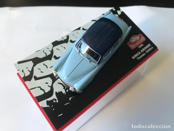 Auto in scala: SIMCA ARONDE RALLYE MONTE CARLO 1959 THOMAS-DELLIERE 1:43 ALTAYA Cristinomodels
