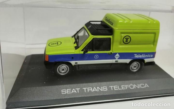Auto in scala: COCHE SEAT TRANS TELEFONICA 1/43 DE IXO PARA ALTAYA