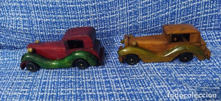 Coches a escala: Coche miniatura madera 8,60&euro; unidad