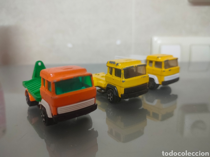 Coches a escala: 3x CAMIONES GUISVAL 1/43 A&Ntilde;OS 70'