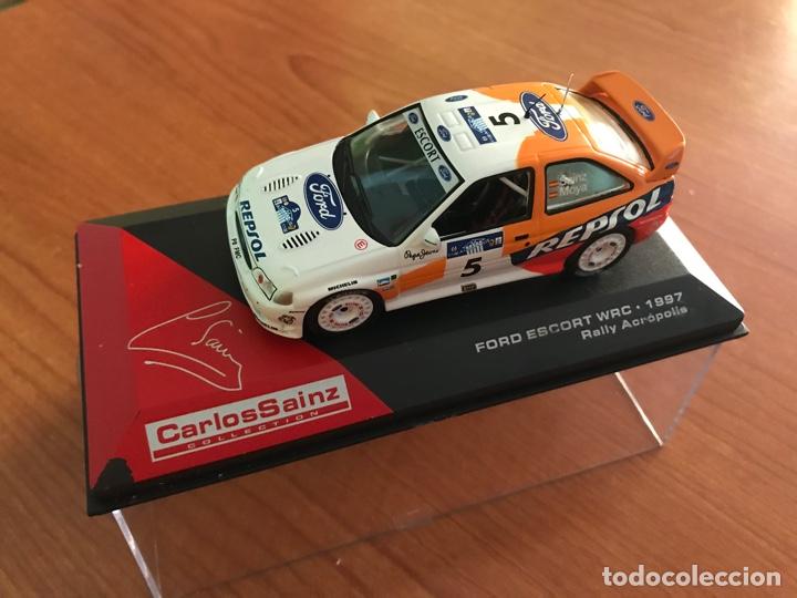 Auto in scala: FORD ESCORT WRC 1997 RALLY ACROPOLIS CARLOS SAINZ-LUIS MOYA 1:43 ALTAYA Cristinomodels