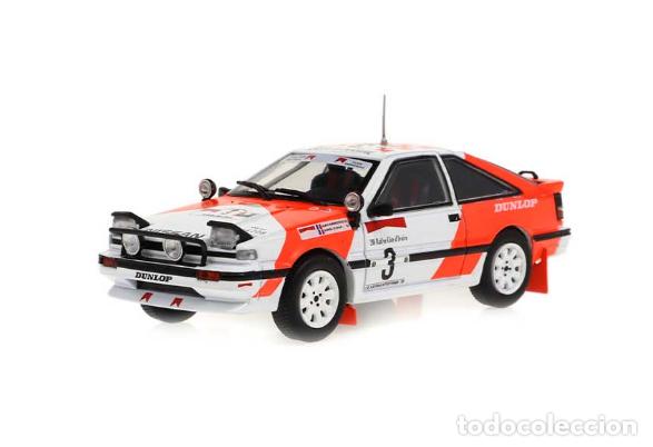 Carros em escala: Coche Rally NISSAN 200 SX / Rallye de Costa de Marfil, 1988 - A. Ambrosino (Escala 1:43) ixo. New