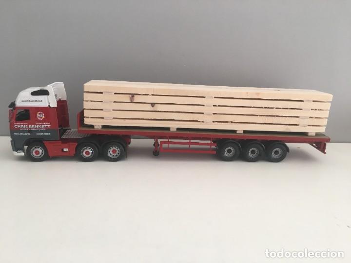 Auto in scala: CARGA DE MADERA ARTESANAL PARA CAMIONES ESCALA 1/50 Y ESCALA 1/43. CAMI&Oacute;N NO INCLUIDO REF 34
