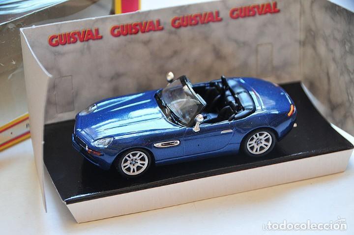 Coches a escala: Guisval coche bmw Z8 color azul en caja roadsters collection