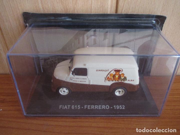 Coches a escala: FURGONETA FIAT 615 - FERRERO , 1952 ,, ESCALA 1/43
