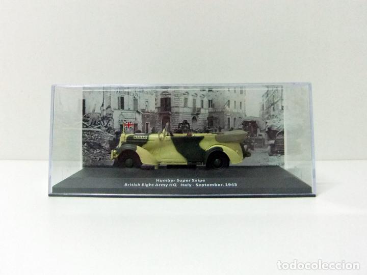Auto in scala: HUMBER SUPER SNIPE BRITISH EIGHT ARMY HQ ITALIA 1943 ALTAYA COCHE 1:43 8&ordm; EJ&Eacute;RCITO 2&ordf; GUERRA WWII