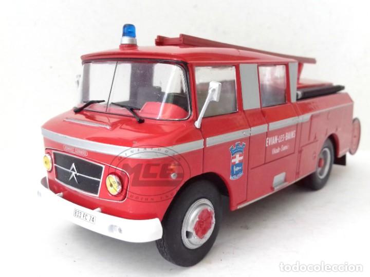 Coches a escala: 1/43 1/43 CAMION TRUCK AUTOBOMBA FPT CITROEN 46 CD HULIEZ POMPES-GUINARD