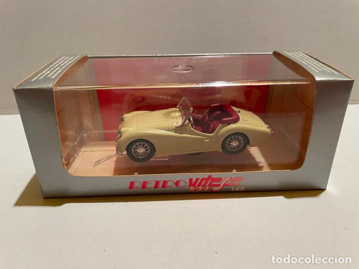 Coches a escala: COCHE TRIUMPH TR2 1954 de VITESSE 1;43
