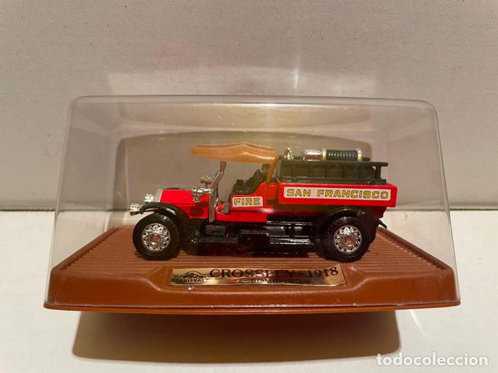 Coches a escala: COCHE CROSSLEY BOMBEROS DEL 18 DE GUISVAL