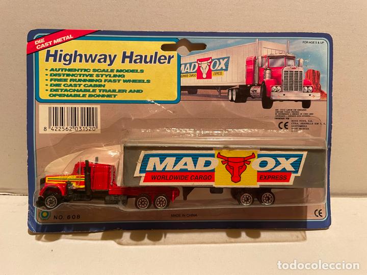 Coches a escala: COCHE CAMION HIGHWAY HAULER fabricado en Santomera Murcia