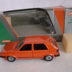 Coches a escala: SCHABAK MODELL VW GOLF GTI ROJO EN CAJA