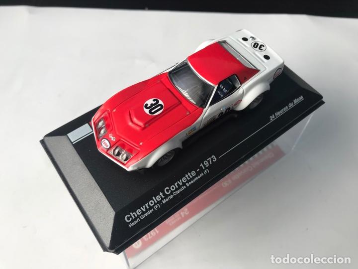 Coches a escala: CHEVROLET CORVETTE LE MANS 1973 HENRI GREDER-MARIE CLAUDE BEAUMONT 1:43 ALTAYA Cristinomodels