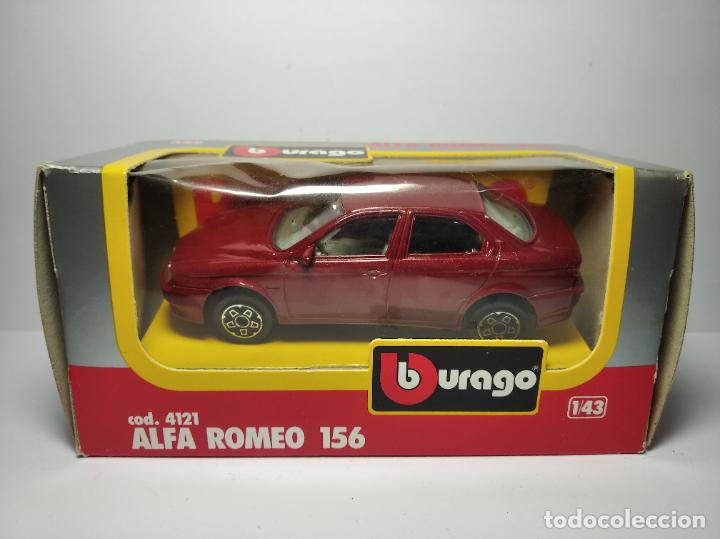 Coches a escala: ALFA ROMEO 156 PRIMERA SERIE BBURAGO BURAGO 1,43 NUEVO CON SU CAJA