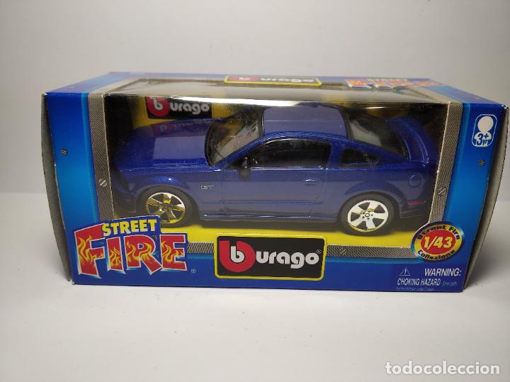 Coches a escala: FORD MUSTANG DE BBURAGO BURAGO 1,43 NUEVO EN SU CAJA