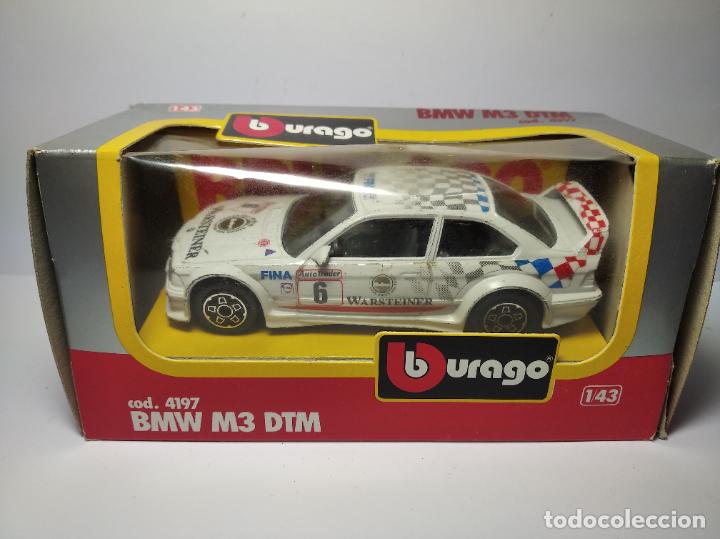 Coches a escala: BMW M3 DTM DE BBURAGO BURAGO 1,43 NUEVO EN SU CAJA