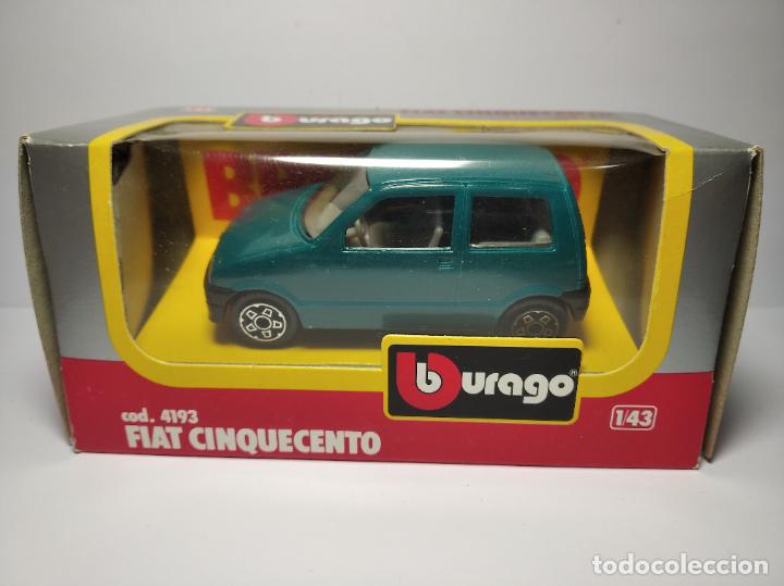 Auto in scala: FIAT 500 CINQUECENTO DE BURAGO BBURAGO 1,43 NUEVO CON SU CAJA