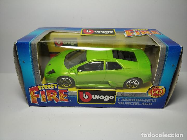 Coches a escala: LAMBORGHINI MURCIELAGO BBURAGO BURAGO 1,43 NUEVO EN SU CAJA