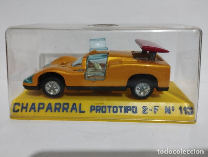 Voitures &agrave; l'&eacute;chelle: CHAPARRAL PROTOTIPO 2 F REF 113 DE JOAL NUEVO EN SU CAJA OJO PRIMERA SERIE