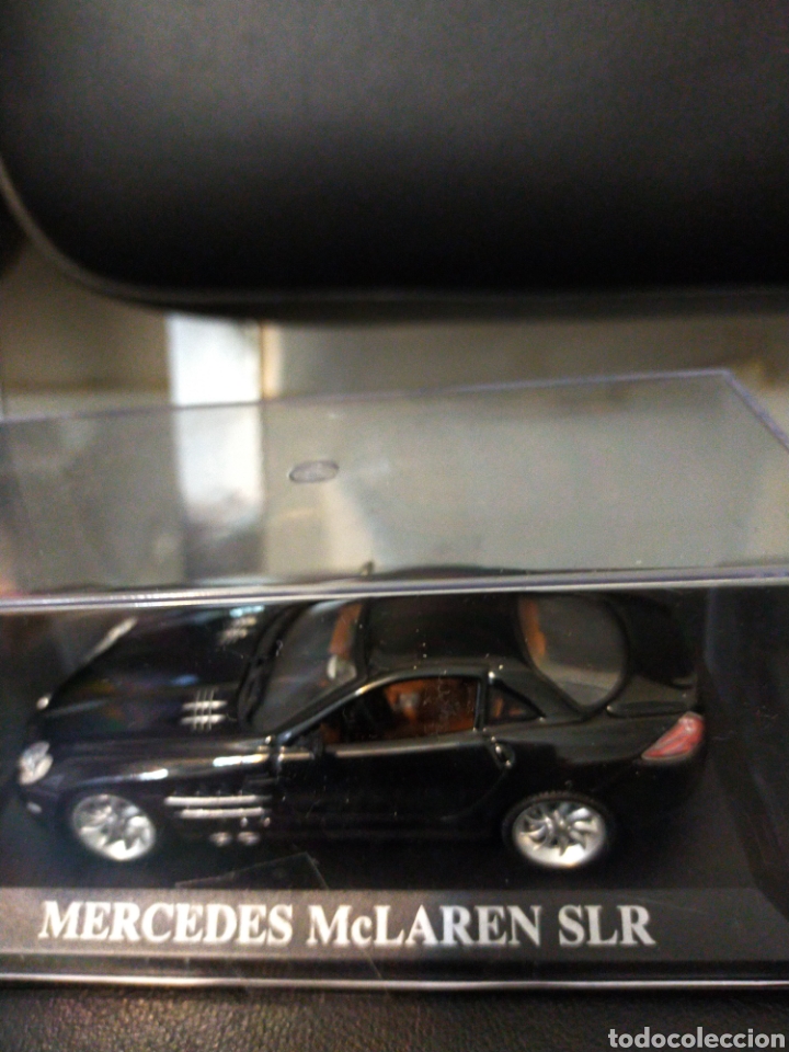 Coches a escala: MERCEDES MCLAREN SLR 1/43 NUEVO CON CAJA Y BASE EXPOSITORA