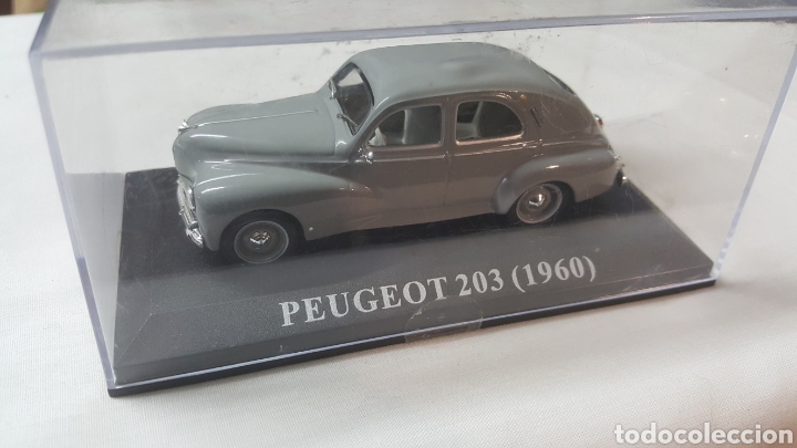 Auto in scala: PEUGOT 203 (1960) COLECCI&Oacute;N ALTAYA O EL PRADO