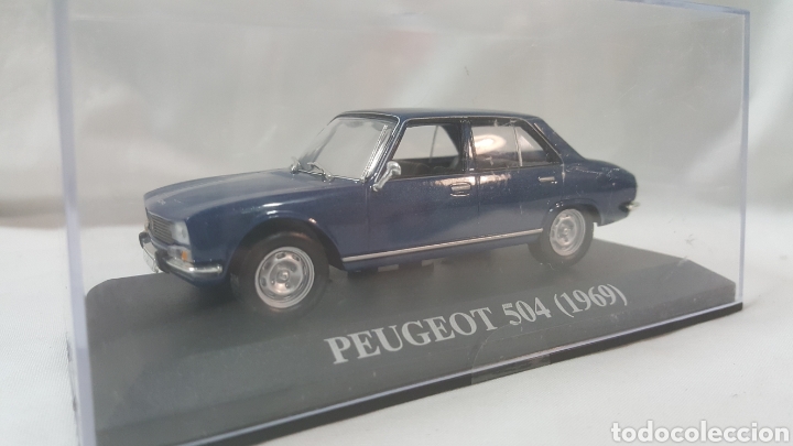 Auto in scala: PEUGOT 504 (1969) COLECCI&Oacute;N ALTAYA O EL PRADO