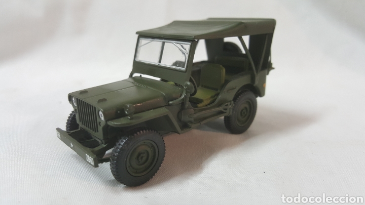 jeep willys solido 1/18 - Compra venta en todocoleccion