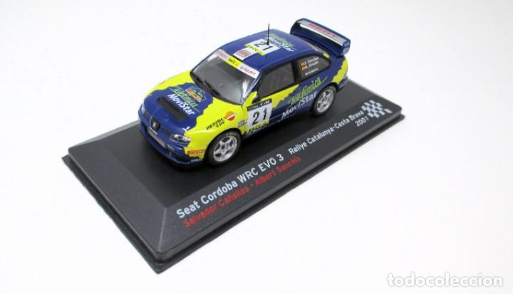 Voitures &agrave; l'&eacute;chelle: Seat C&oacute;rdoba WRC Evo 3 Rally Catalunya-Costa Brava 2001 - Escala 1/43