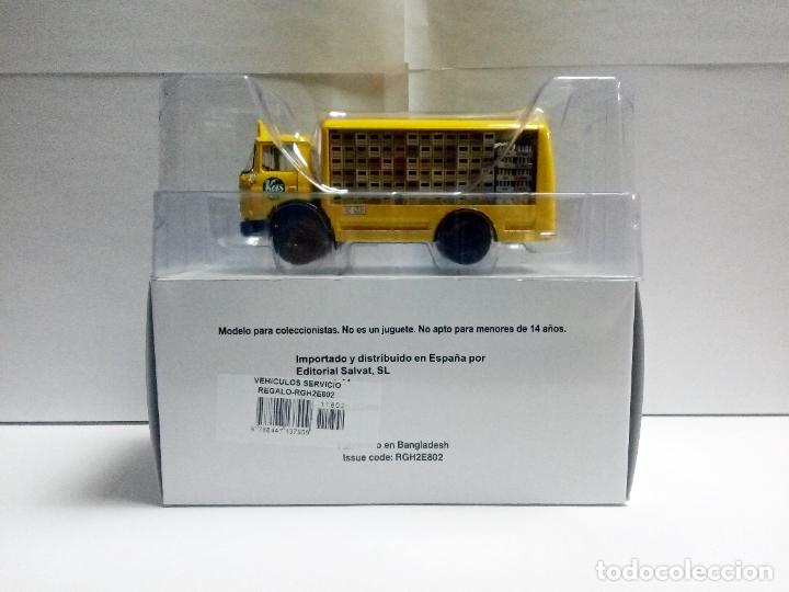 Model Cars: BARREIROS SAETA 35 KAS 1964 - SALVAT 1:43 - CAMI&Oacute;N REPARTO Y SERVICIO BEBIDAS MATR&Iacute;CULA MADRID TRUCK