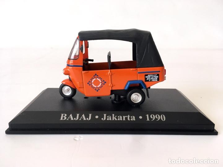 Coches a escala: TAXI COLECCI&Oacute;N - BAJAJ JAKARTA 1990 - ALTAYA - NUEVO EN CAJA