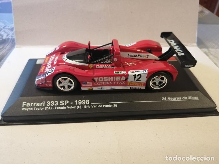 Voitures &agrave; l'&eacute;chelle: ferrari 333 SP-1998-24H de lemans escala 1/43 muy buen estado ver fotos