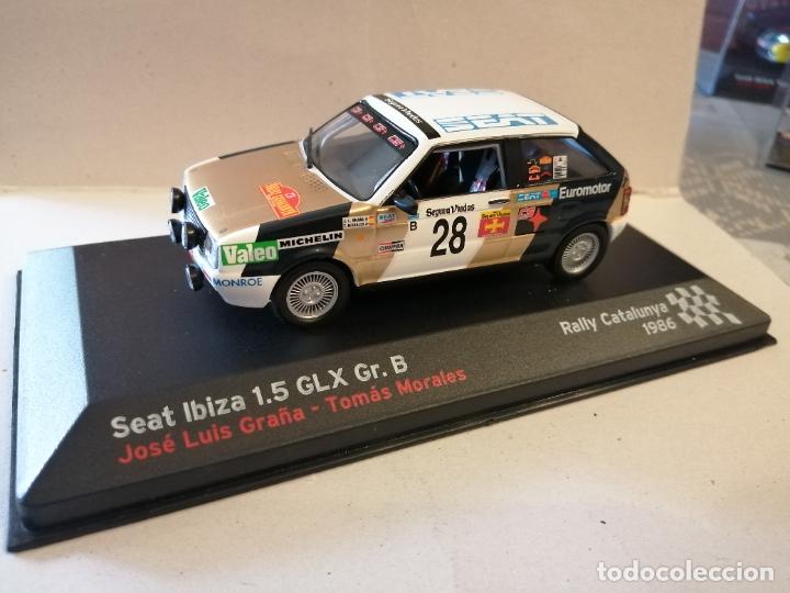 Voitures &agrave; l'&eacute;chelle: seat ibiza 1.5 GLX GR.B seat sport escala 1/43 muy buen estado ver fotos
