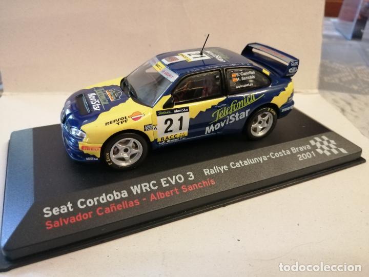 Voitures &agrave; l'&eacute;chelle: seat cordoba WRC EVO 3 SALVADOR CA&Ntilde;ELLAS seat sport escala 1/43 muy buen estado ver fotos
