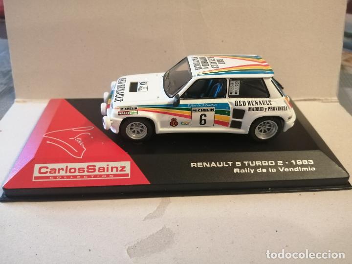 Voitures &agrave; l'&eacute;chelle: renault 5 turbo 2 a&ntilde;o 1983 rally de la vendimia escala 1/43 muy buen estado ver fotos