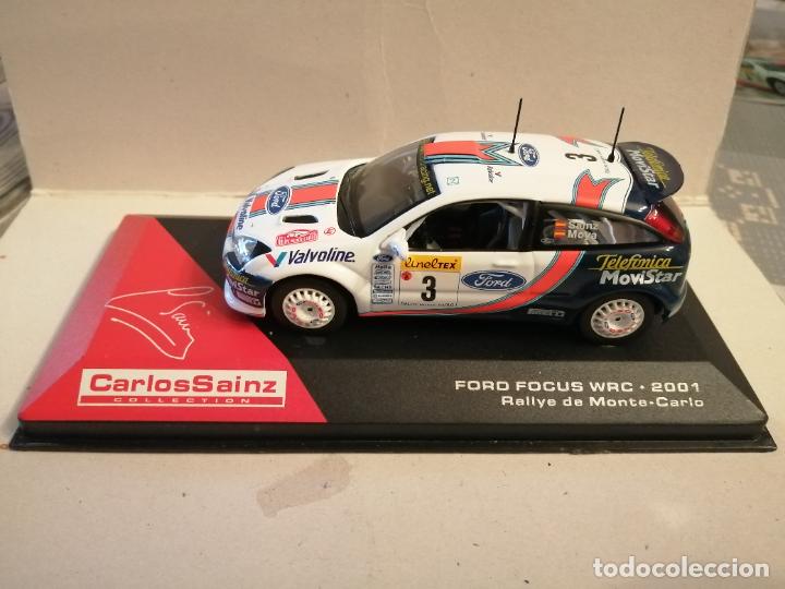 Voitures &agrave; l'&eacute;chelle: FORD FOCUS WRC-2001 RALLYE DE MONTE-CARLO escala 1/43 muy buen estado ver fotos