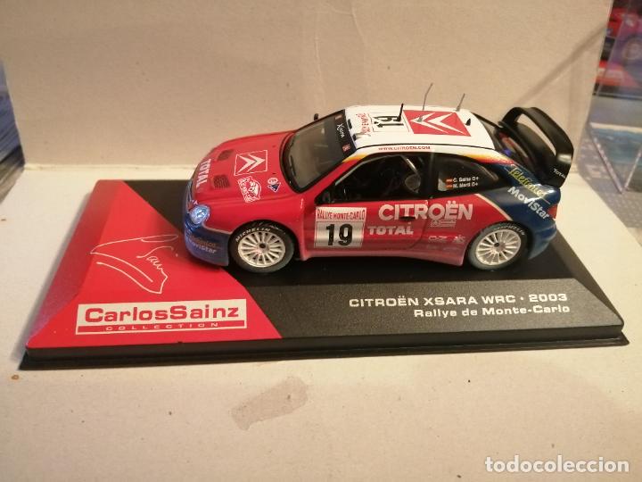 Coches a escala: CITROEN XSARA WRC-2003 RALLYE DE MONTE-CARLO escala 1/43 muy buen estado ver fotos