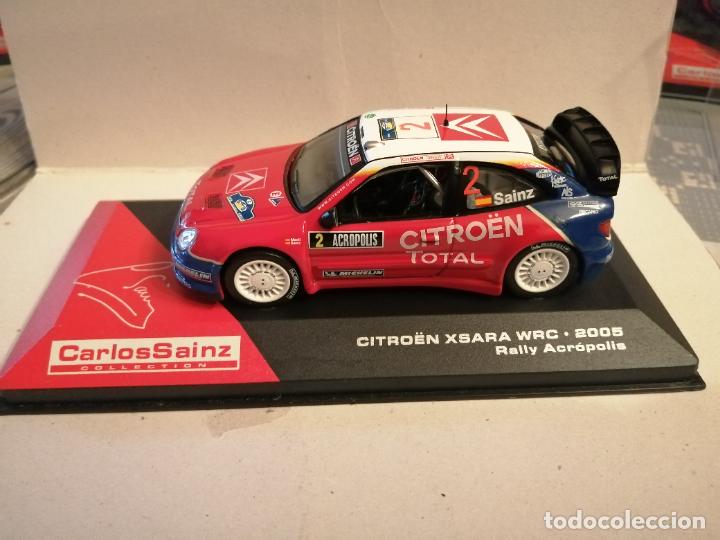 Coches a escala: CITROEN XSARA WRC-2005 RALLYE DE ACROPOLIS escala 1/43 muy buen estado ver fotos