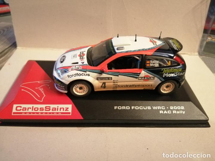 Voitures &agrave; l'&eacute;chelle: FORD FOCUS WRC-2002 RAC RALLY escala 1/43 muy buen estado ver fotos
