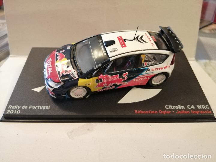 Coches a escala: CITROEN C4 WRC RED BULL campeones de rallye 2010 escala 1/43 muy buen estado ver fotos